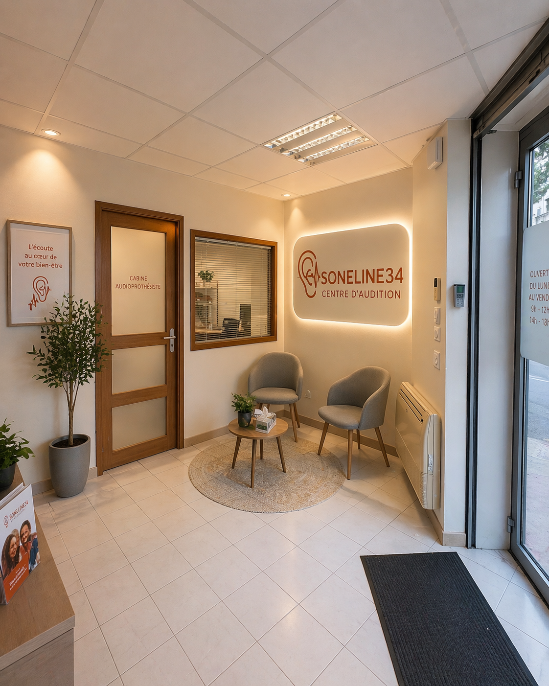 Salle d'attente Soneline34
